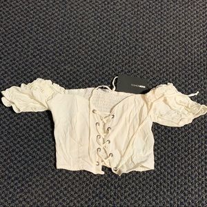 Fashion Nova Alessandro Off Shoulder Top